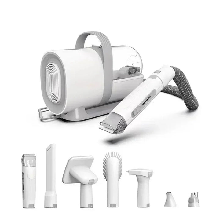 Dog and Cat Clipper with Built-in Vacuum Cleaner - GroomMaster Pro-Nora Luxe