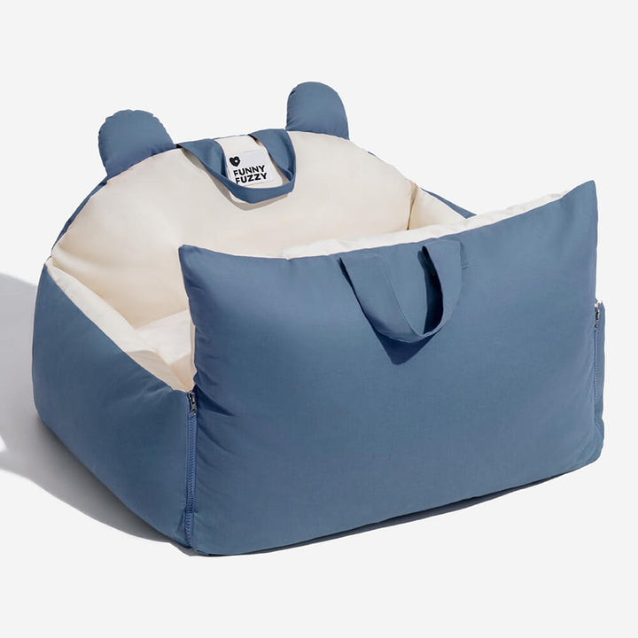 Dog Car Bed - BearBuddy-Pink-Single-Nora Luxe