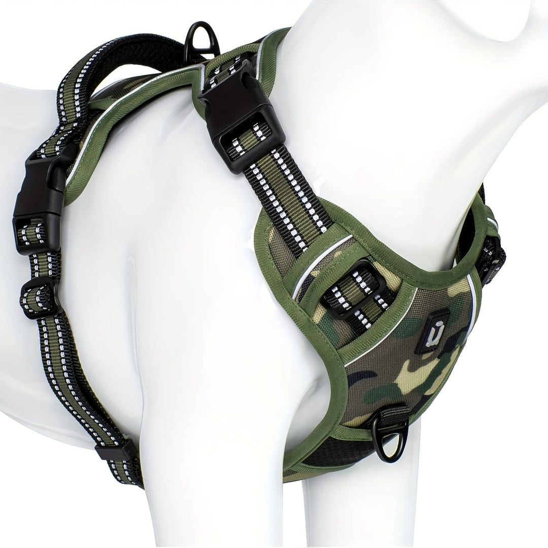 Dog harness - SafeWalk-Dark Brown-S-Nora Luxe