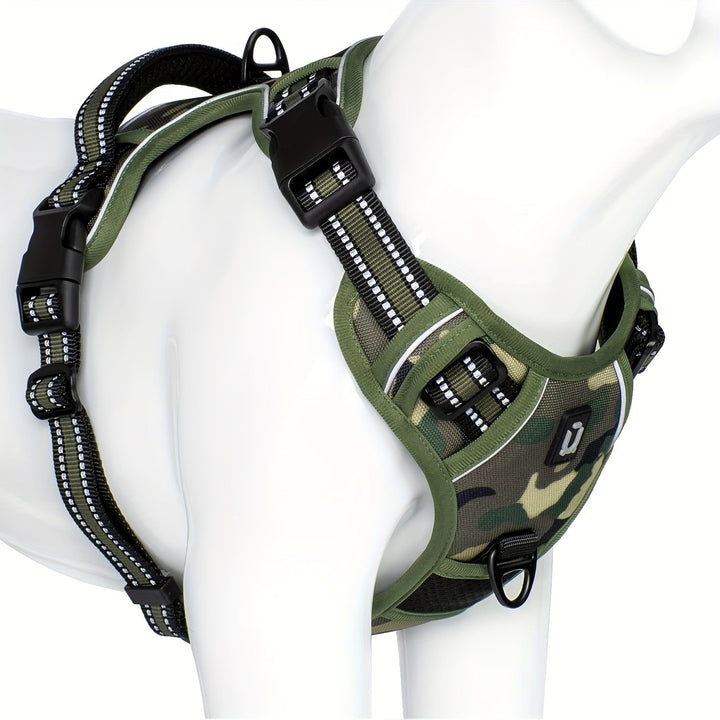 Dog harness - SafeWalk-Dark Brown-S-Nora Luxe