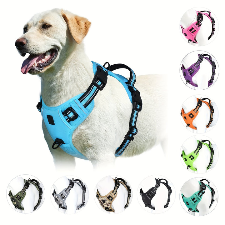 Dog harness - SafeWalk-Dark Brown-S-Nora Luxe