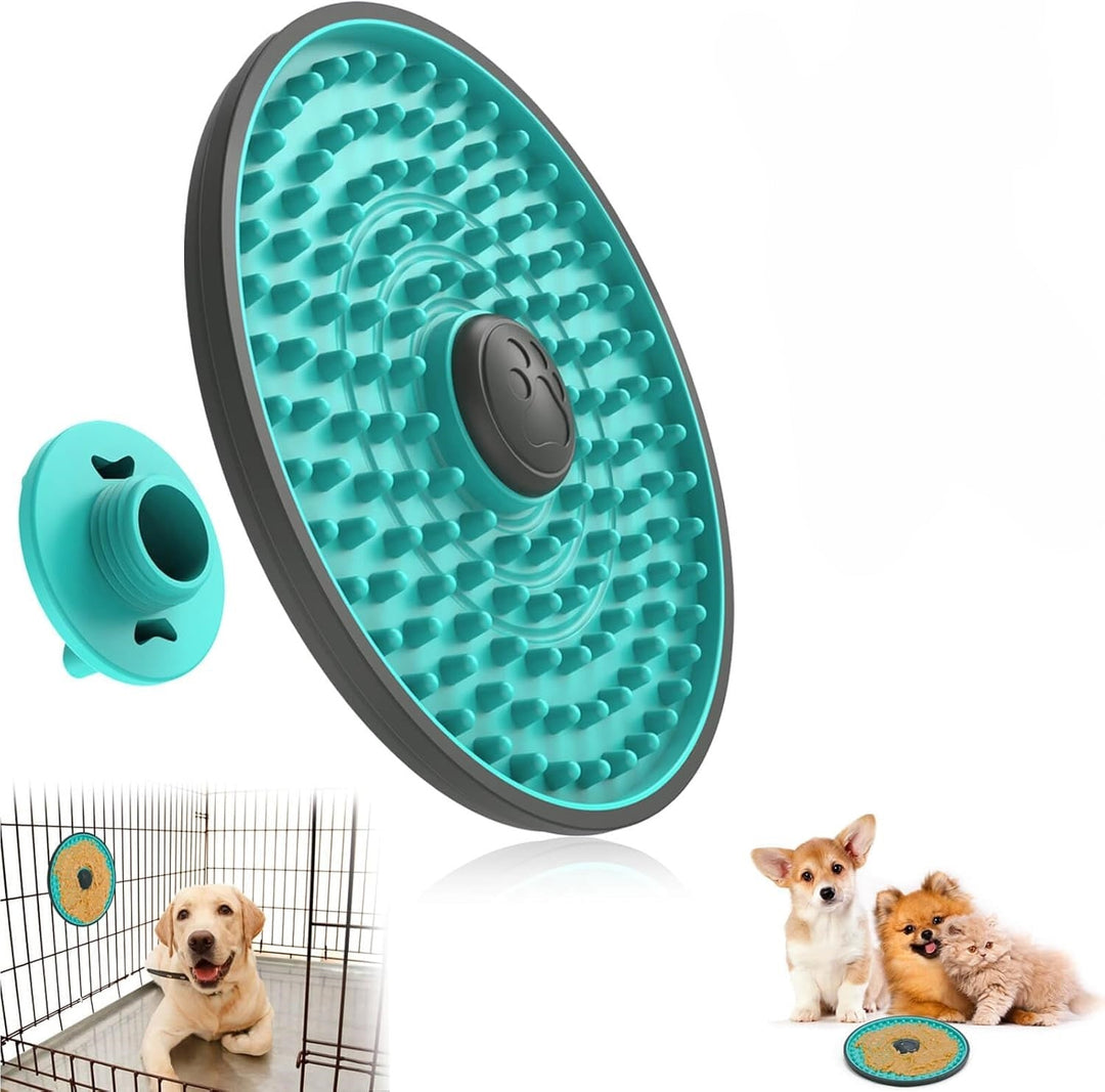 Dog Lick Mat – Feeding Bowl for Anxiety Relief-Blue-Nora Luxe