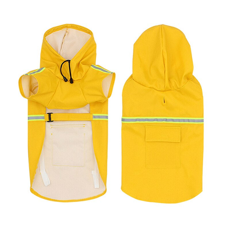 Dog Raincoat - RainGuard Pro-Yellow-S-Nora Luxe