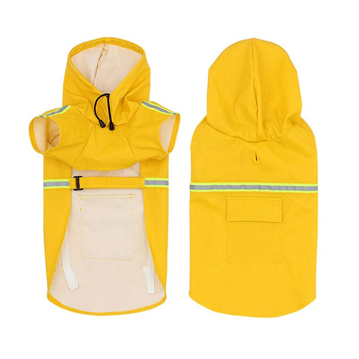 Dog Raincoat - RainGuard Pro-Yellow-S-Nora Luxe