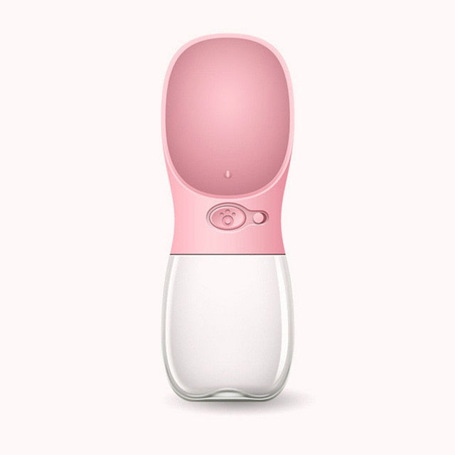 Dog Water Bottle for On the Go - HydroDog-Pink-11.83 fl oz-Nora Luxe