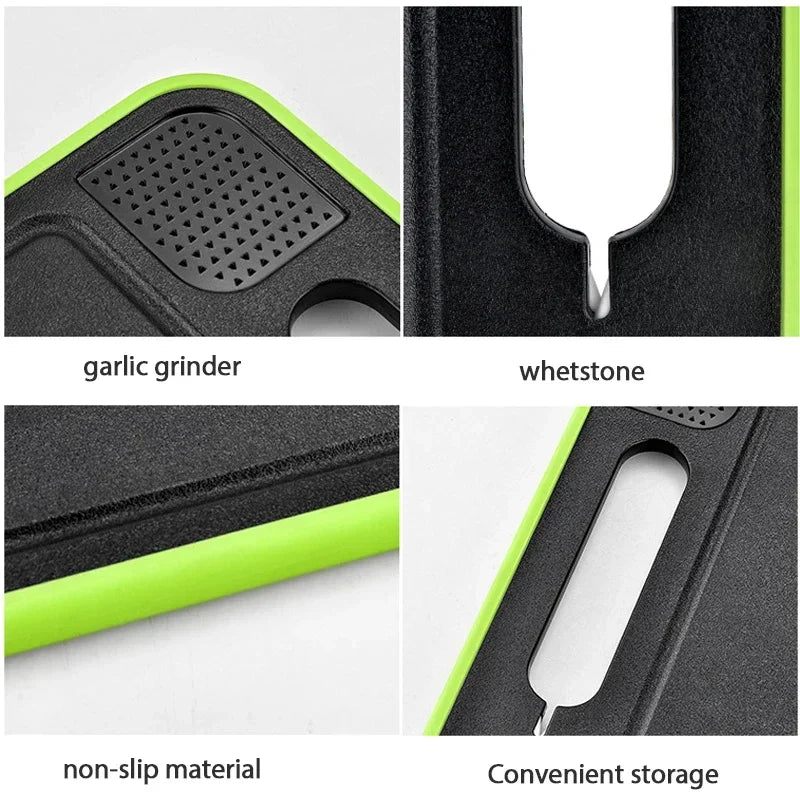 Double-Sided Chopping Board with Defrosting Plate - BladeBoard-Nora Luxe