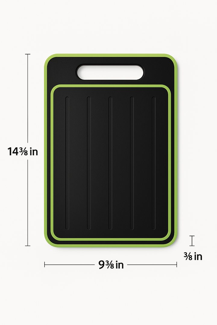 Double-Sided Chopping Board with Defrosting Plate - BladeBoard-Nora Luxe