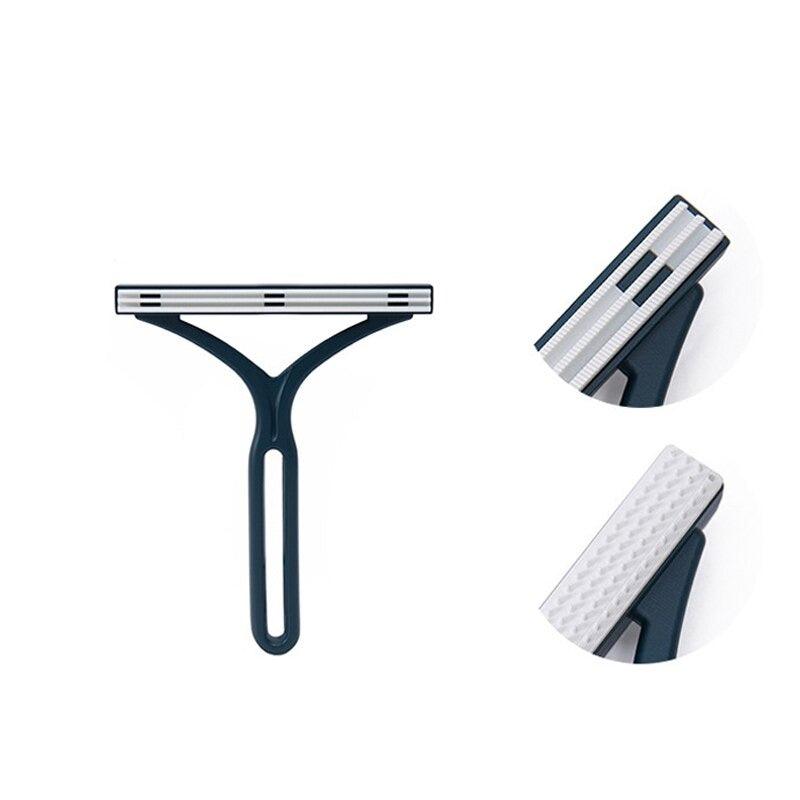 Double-Sided Manual Pet Hair Remover - CleanSwipe-Blue-Nora Luxe