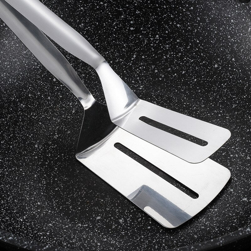 Double-Sided Stainless Steel Spatula - DuoFlip-Nora Luxe