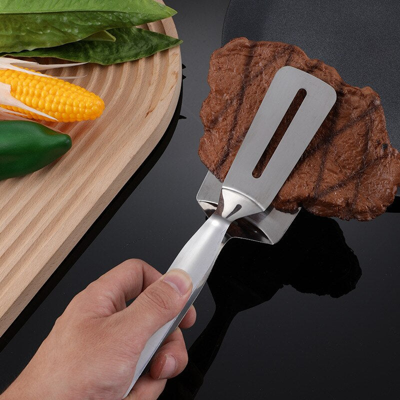 Double-Sided Stainless Steel Spatula - DuoFlip-Nora Luxe