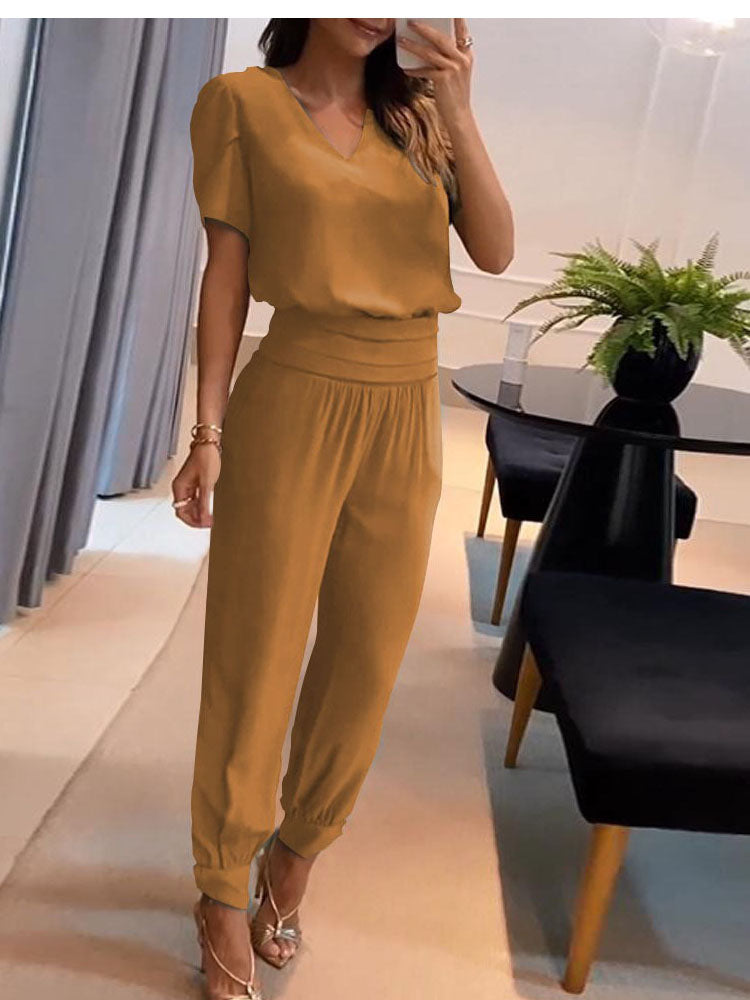 Ladies Set with Blouse and Trousers – Aurora