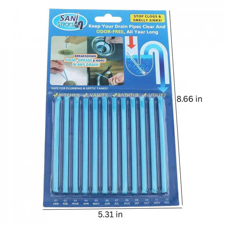 Drain Cleaning Sticks - PipePure-Nora Luxe