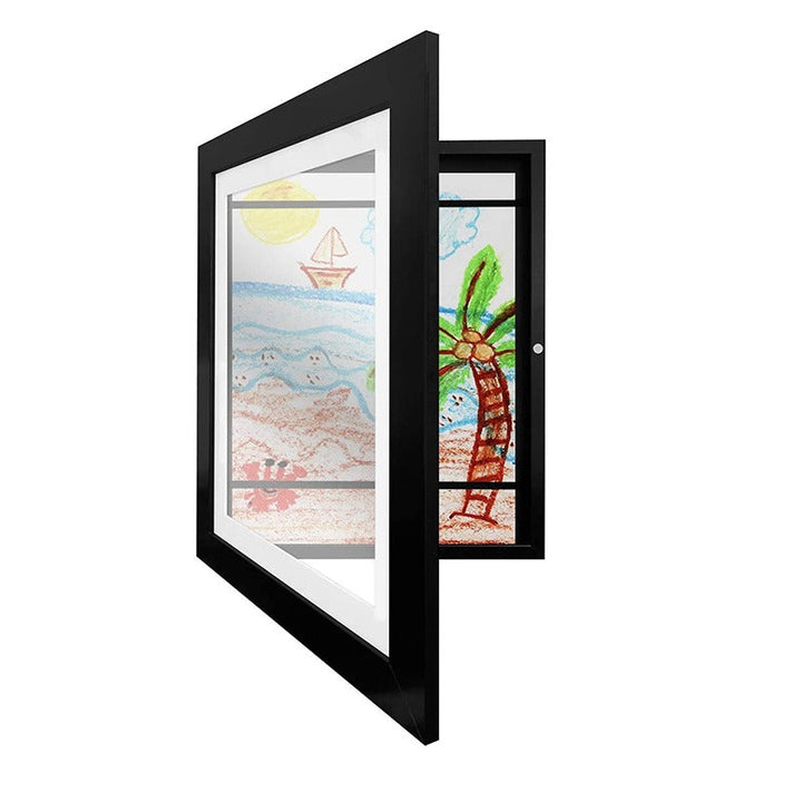 Drawing List - ArtSwap Frame-Black Wood-A4-Nora Luxe