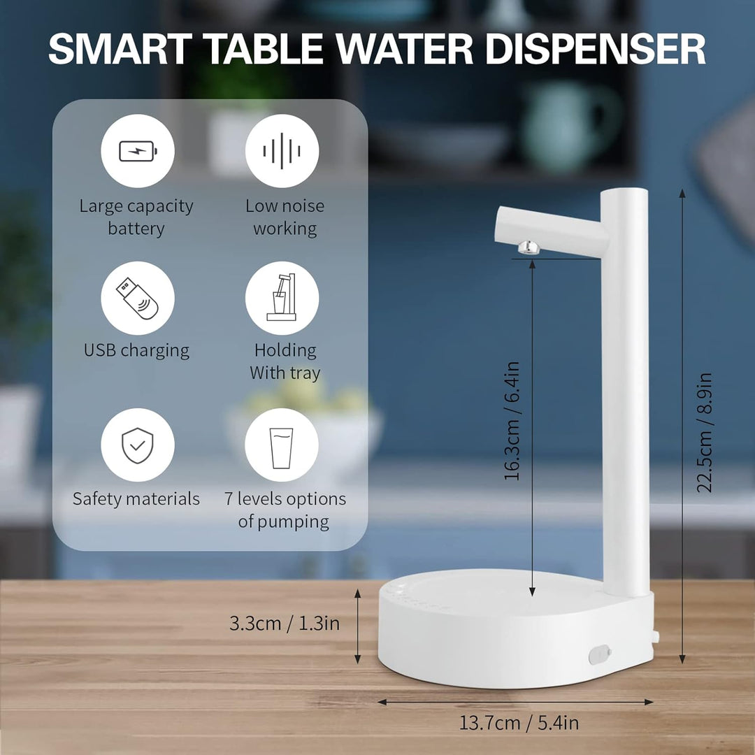 Drink Water with Ease, Straight from Your Bed - HydraTap™-Black-Nora Luxe