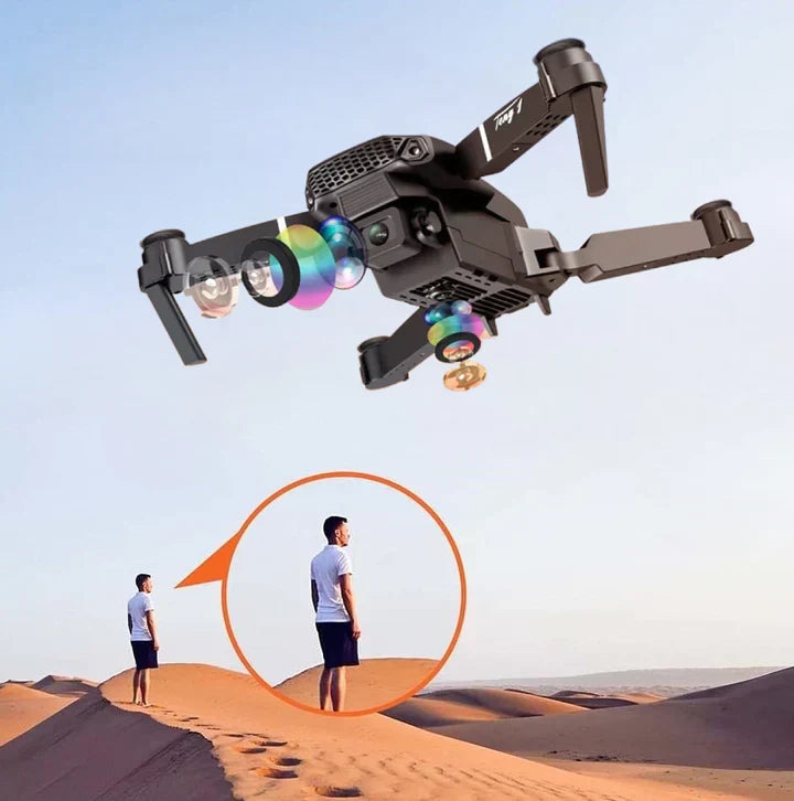 Dual 4K Camera Drone - SkyVista-Nora Luxe