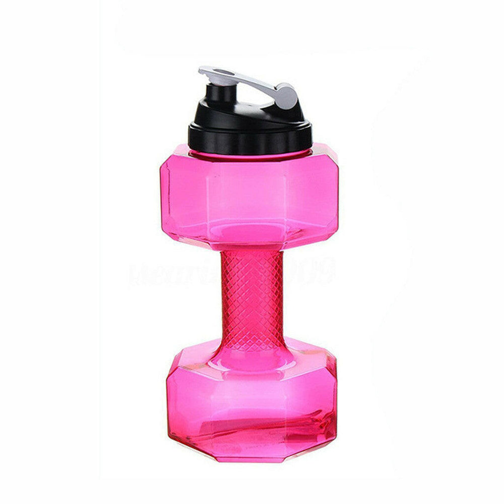 Dumbbell Water Bottles for Fitness and Hydration - HydraBell-Pink-500ML-Nora Luxe