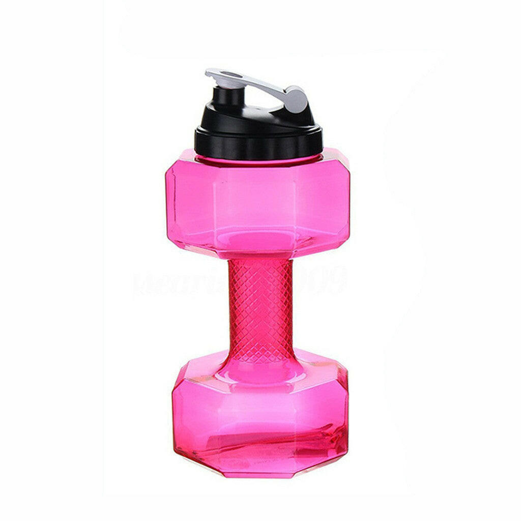 Dumbbell Water Bottles for Fitness and Hydration - HydraBell-Pink-500ML-Nora Luxe