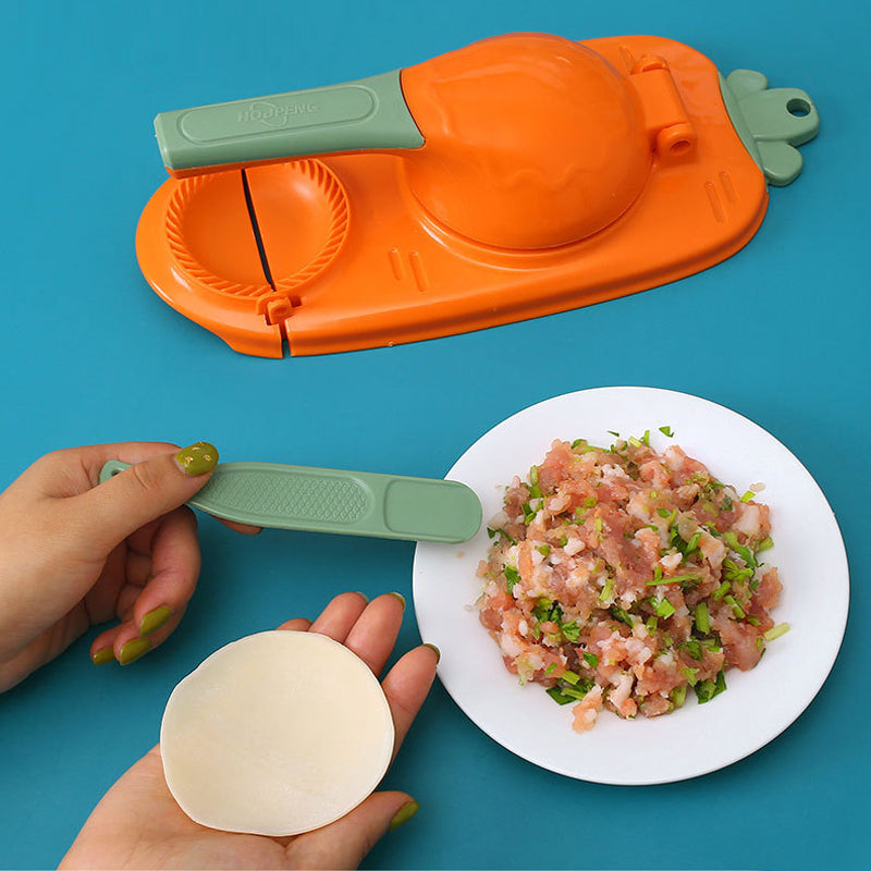 Dumpling mould - DumplingMaster-Orange-Nora Luxe