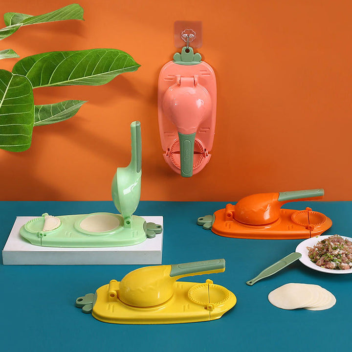 Dumpling mould - DumplingMaster-Orange-Nora Luxe