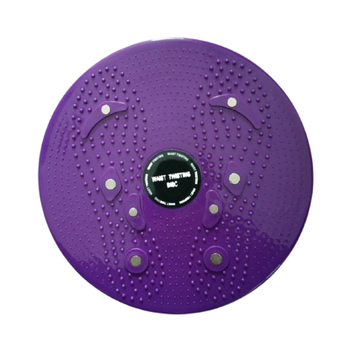 Dynamic Balance Board for Strength and Stability - CoreSpin-Purple-Without Tires-Nora Luxe
