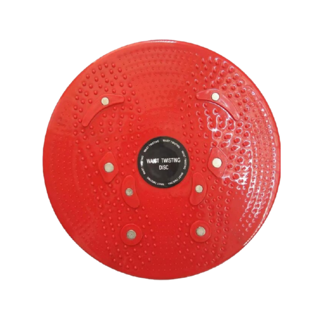 Dynamic Balance Board for Strength and Stability - CoreSpin-Red-Without Tires-Nora Luxe