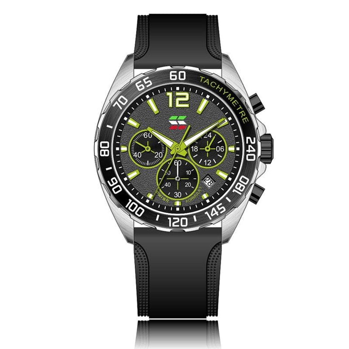 Dynamic Watch for Every Occasion - Eleganzio-Silver - Orange-Nora Luxe