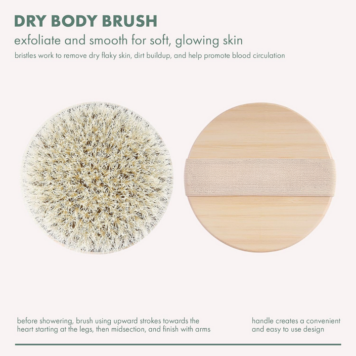 Eco-friendly Dry Body Brush-Nora Luxe