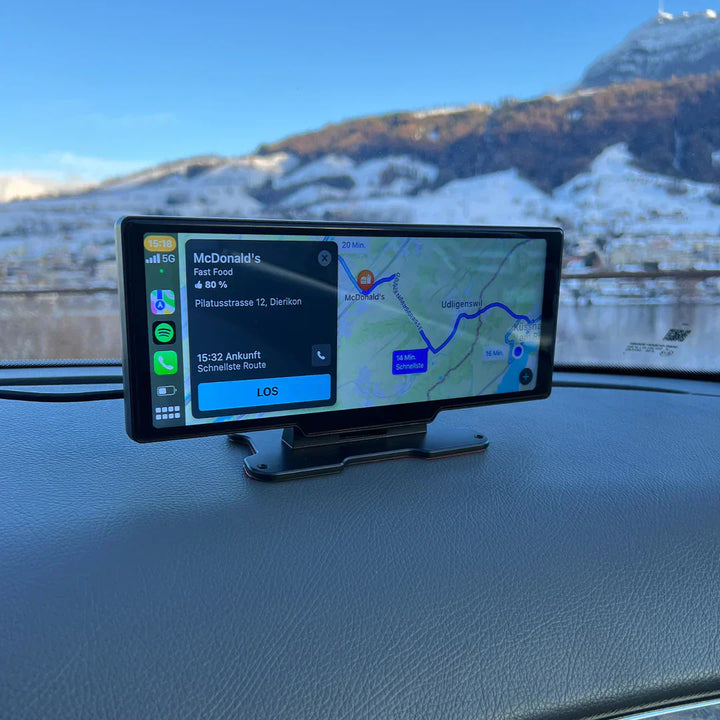DrivePlay Pro 2+ – CarPlay & Android Auto Screen – VisionX