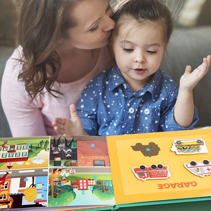 Educational Busy Book for Children – LearnJoy-Vehicles-Nora Luxe