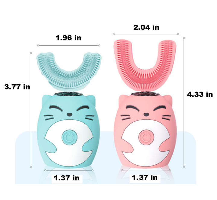 Effective Children’s Toothbrush - BrightSmile-Blue (2-7 years)-Nora Luxe