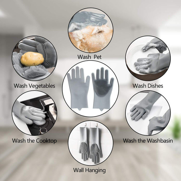 Efficient Pet Grooming Glove - For Tangle-Free Fur-Nora Luxe