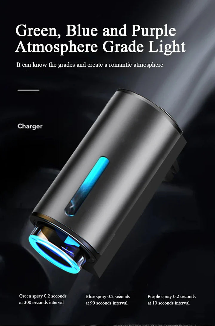 ELECTRIC AROMA DIFFUSER - AIR FRESHENER FOR CAR - USB AIR HUMIDIFIER-With 1st Cologne-Nora Luxe