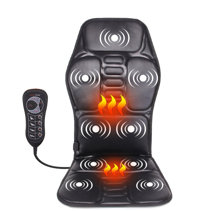 Electric Back Massage Cushion with Heat - RelaxCushion-Nora Luxe