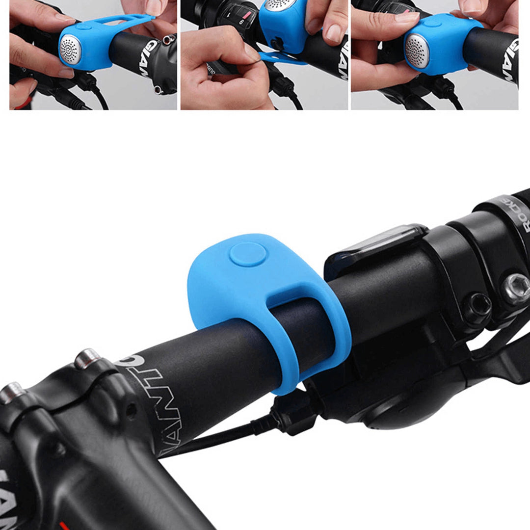Electric Bike Horn - LoudHorn-Black-Nora Luxe