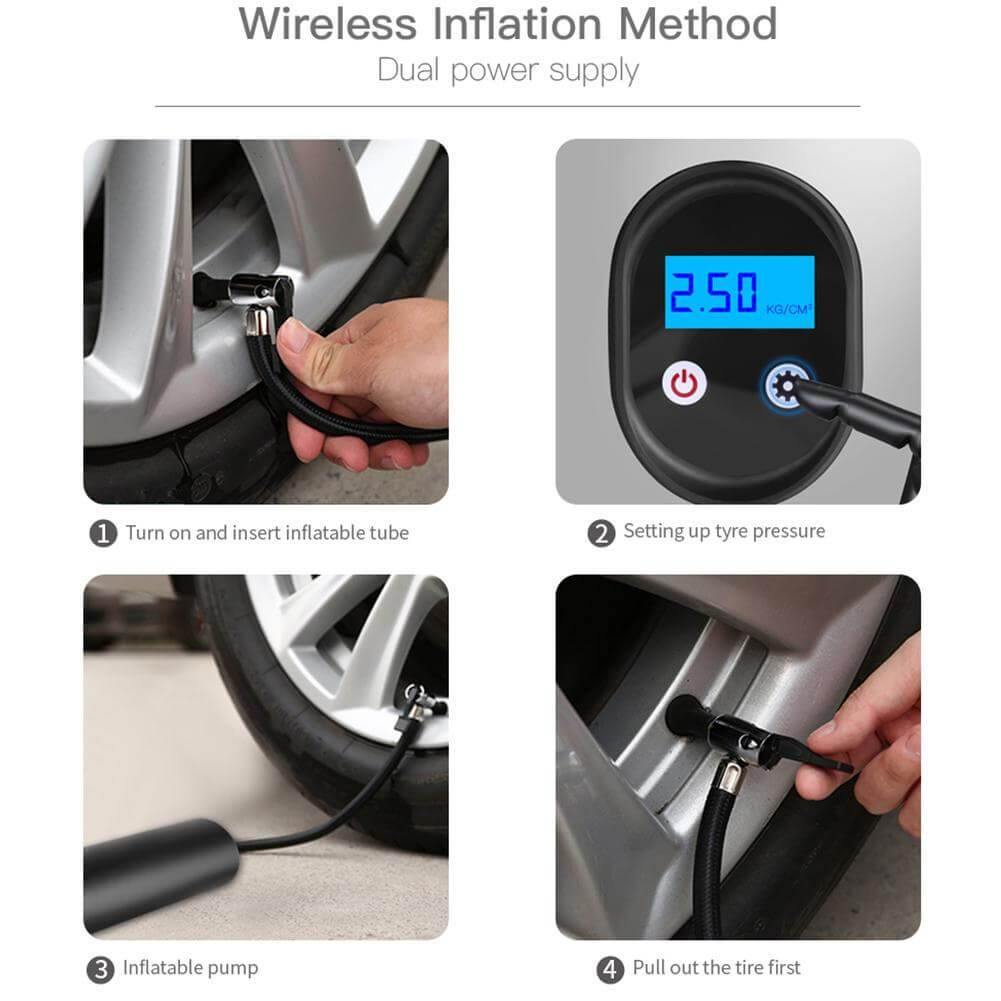 Electric Compressor Pump - MiniPump-Silver-Nora Luxe