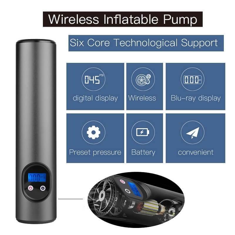 Electric Compressor Pump - MiniPump-Silver-Nora Luxe
