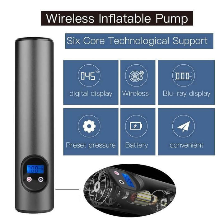 Electric Compressor Pump - MiniPump-Silver-Nora Luxe