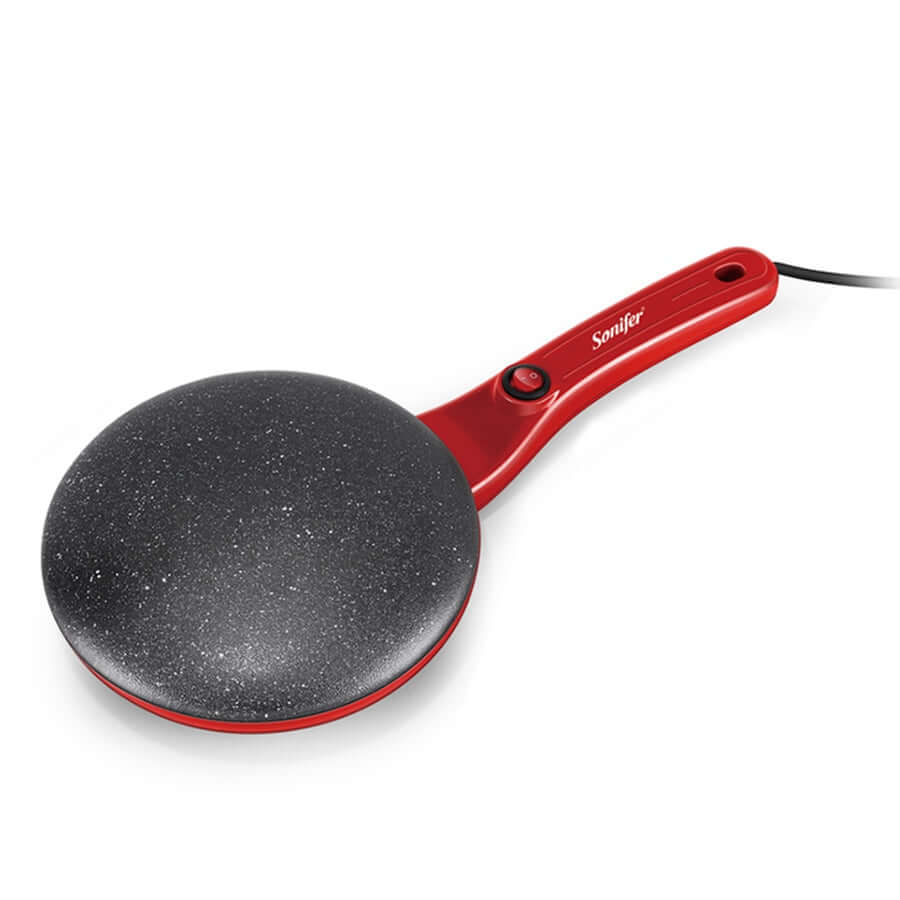 Electric Crepe Maker - CrepeMaster-Red-Nora Luxe