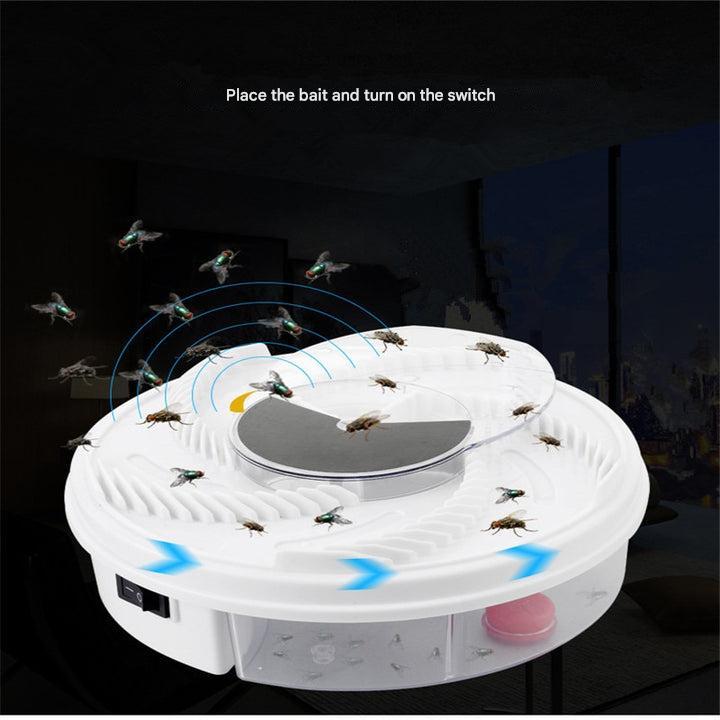 Electric Fly Catcher with Rotating System – BuzzTrap-The Livary