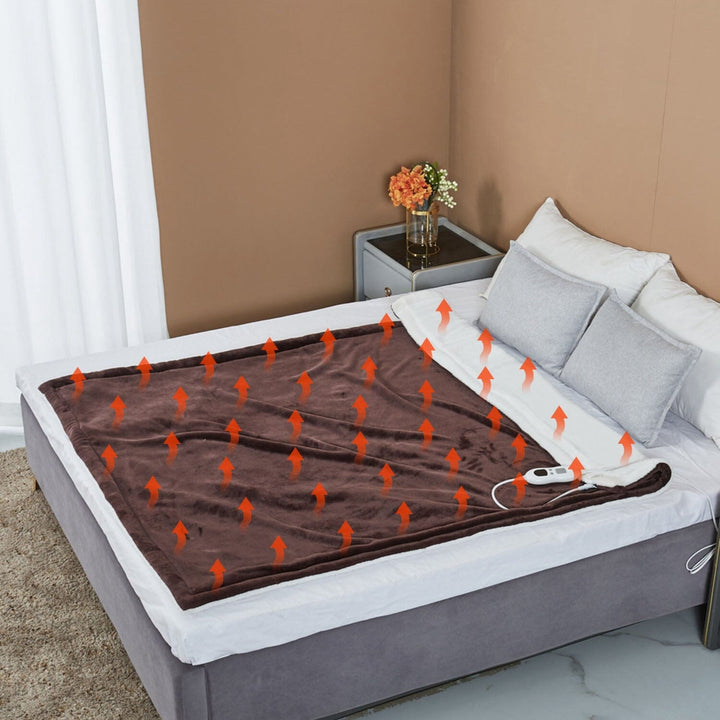Electric Heated Fleece Blanket - CozyHeat-Nora Luxe