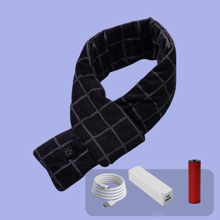 Electric Heated Scarf - Elina-Zebra Crossing-Nora Luxe