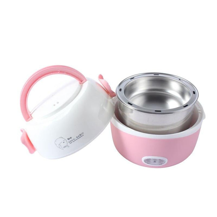 Electric Lunch Box - SteamMate-Pink-Nora Luxe