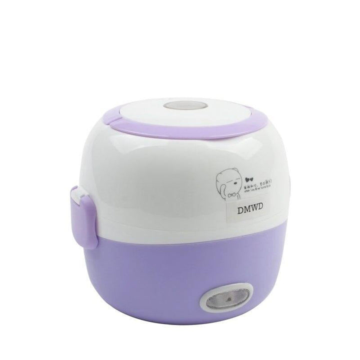Electric Lunch Box - SteamMate-Pink-Nora Luxe