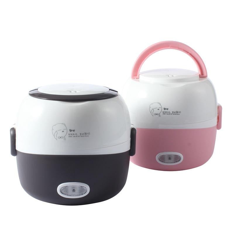 Electric Lunch Box - SteamMate-Pink-Nora Luxe