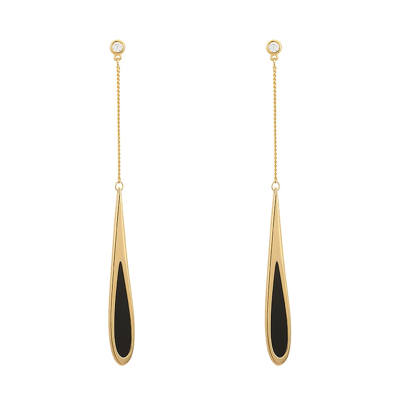 Elegant Black Earrings | Versatile Fashion Statement-Nora Luxe
