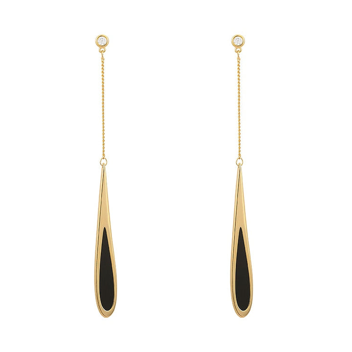 Elegant Black Earrings | Versatile Fashion Statement-Nora Luxe