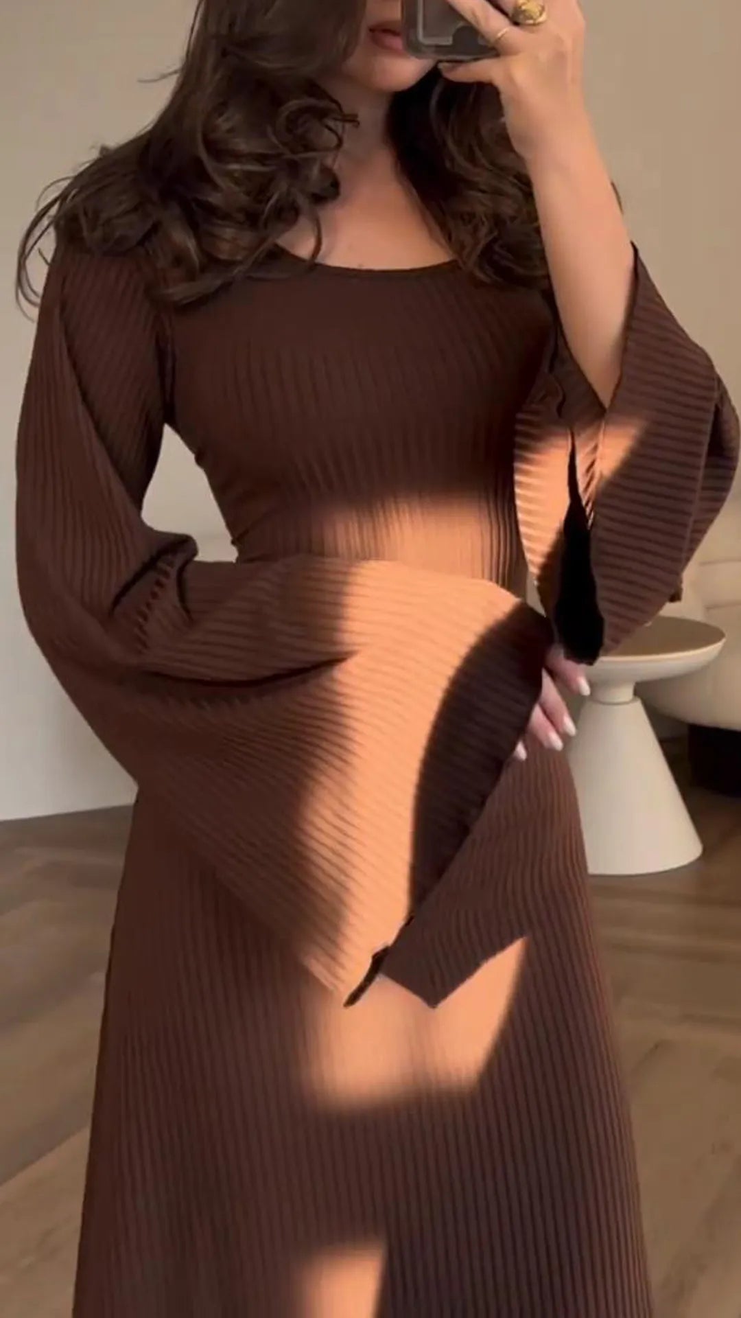 Elegant bodycon maxi dress with lacing – Valencia-Purple-S-Nora Luxe