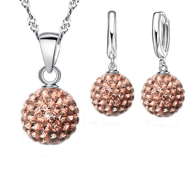 Elegant Crystal Earrings | Perfect for Any Occasion-Blue-Nora Luxe