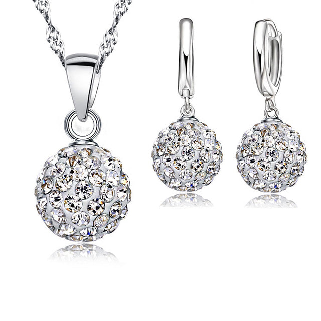 Elegant Crystal Earrings | Perfect for Any Occasion-Blue-Nora Luxe