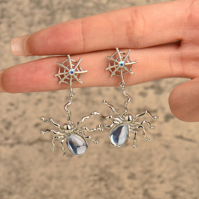 Elegant Drop Earrings | Crystal Accents-Raindrops-Nora Luxe